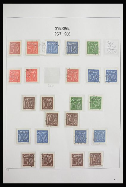 Stamp collection 27813 Sweden 1957-2000.