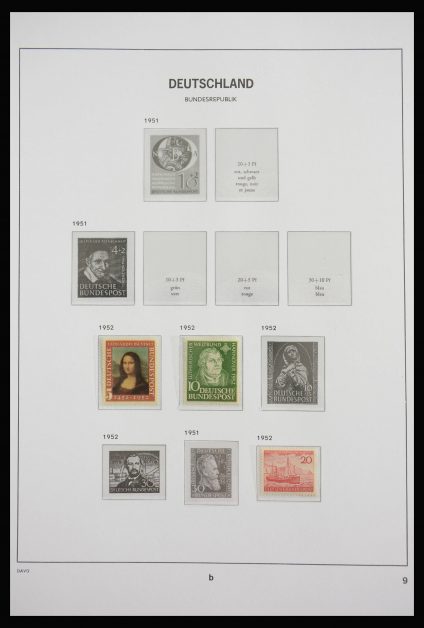 Stamp collection 27837 Germany 1953-2009.