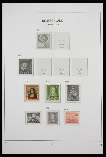 Stamp collection 27837 Germany 1953-2009.