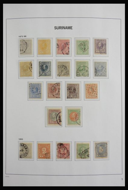 Stamp collection 27846 Surinam 1873-1975.