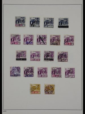 Stamp collection 27851 Japanese occupation Dutch east Indies and interimperiod.