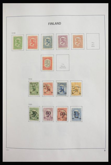Stamp collection 27883 Finland 1875-2012.