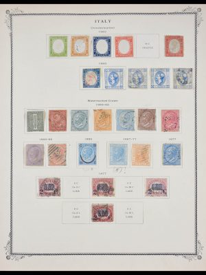 Stamp collection 27898 Italy