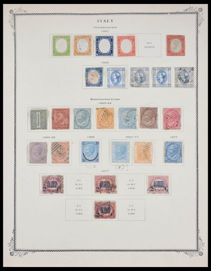 Stamp collection 27898 Italy