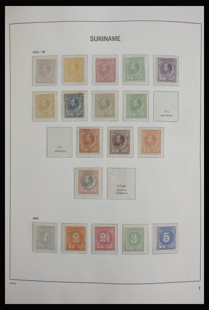 Stamp collection 27952 Surinam 1873-1980.