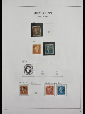 Stamp collection 28007 Great Britain 1840-2007.