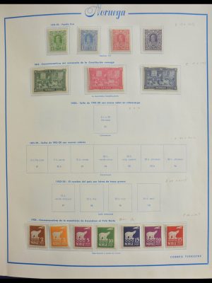 Stamp collection 28053 Norway 1911-1993.