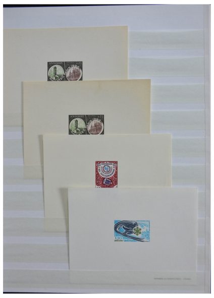 Stamp collection 28146 French Andorra 1964-1986.