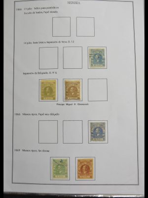 Stamp collection 28155 Balkans 1866-1943.