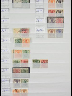 Stamp collection 28172 German Reich combinations.