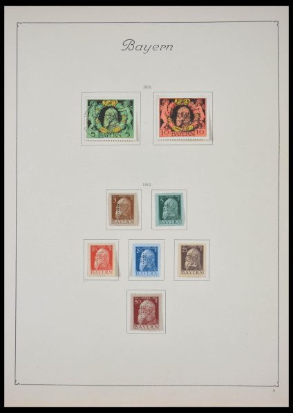 Stamp collection 28189 Germany and territories 1851-1945.