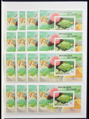 Stamp collection 28259 Zaïre 1977-1996.