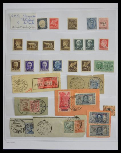 Stamp collection 28268 Italy 1860-1960.