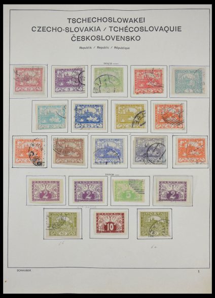 Stamp collection 28274 Czechoslovakia 1918-1978.