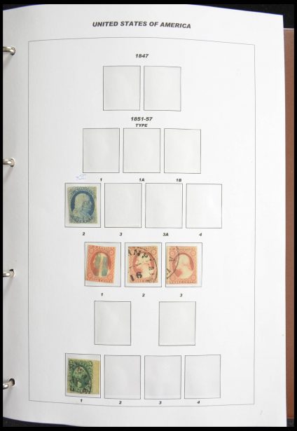Stamp collection 28286 USA 1851-2006.
