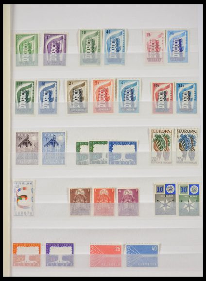 Stamp collection 28287 Europe CEPT 1956-1971.