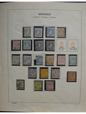 Stamp collection 28292 Monaco 1885-1970.