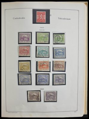 Stamp collection 28305 Czechoslovakia 1918-1992.