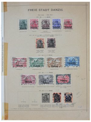 Stamp collection 28322 German territories 1920-1945.