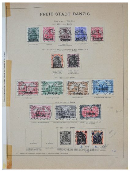 Stamp collection 28322 German territories 1920-1945.