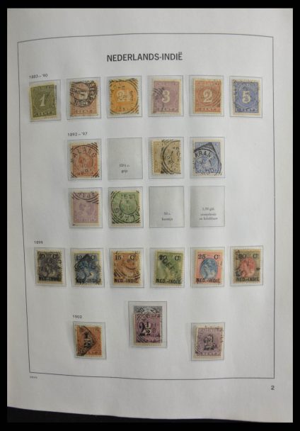 Stamp collection 28352 Dutch Colonies 1870-1992.