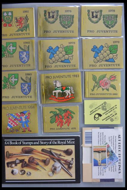 Stamp collection 28358 Western Europe stampbooklets.