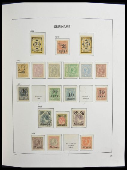 Stamp collection 28364 Surinam 1873-1975.