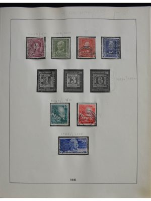 Stamp collection 28387 Bundespost 1949-1974.