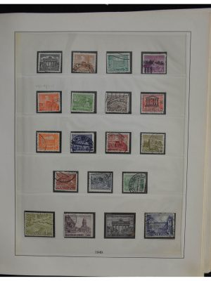 Stamp collection 28388 Berlin 1948-1980.