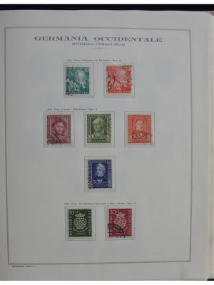 Stamp collection 28389 Bundespost 1949-1983.