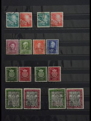 Stamp collection 28488 Bundespost 1949-1953.