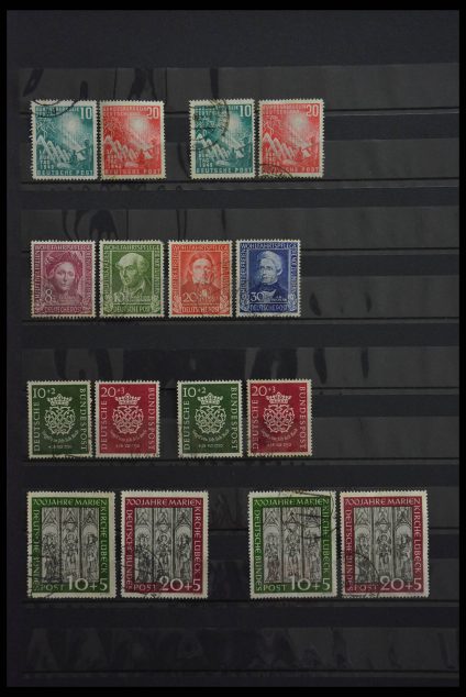 Stamp collection 28488 Bundespost 1949-1953.