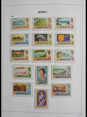 Stamp collection 28490 Jersey 1969-2009.