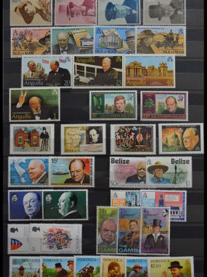 Stamp collection 28509 British Commonwealth MNH.