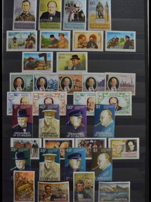 Stamp collection 28512 British Commonwealth MNH.