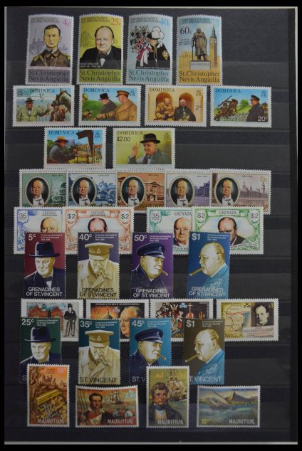 Stamp collection 28512 British Commonwealth MNH.