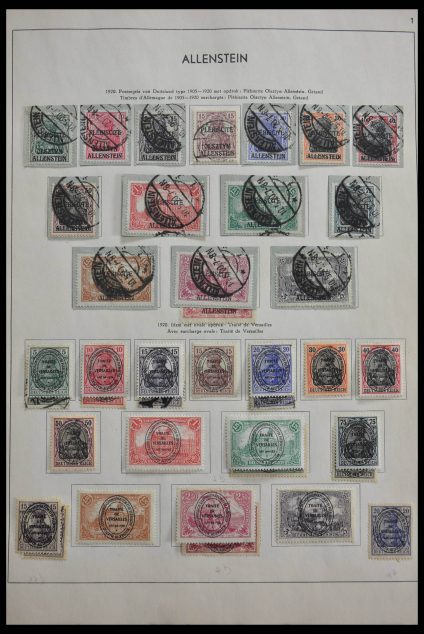 Stamp collection 28566 German territories 1914-1959.