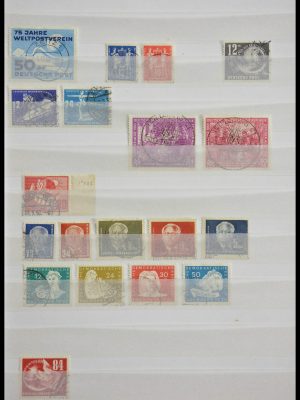 Stamp collection 28611 DDR 1949-1953.