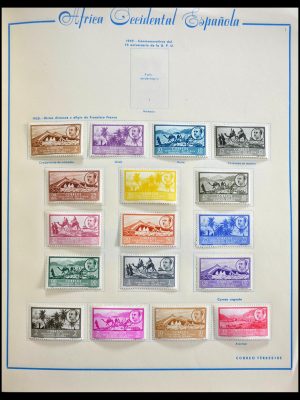Stamp collection 28619 Spanish colonies 1903-1963.
