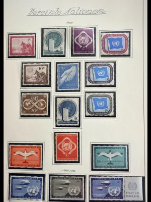 Stamp collection 28699 United Nations 1951-1988.