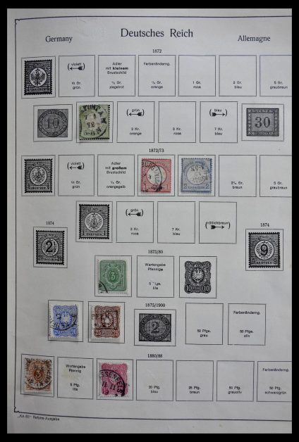 Stamp collection 28728 Germany 1872-1950.