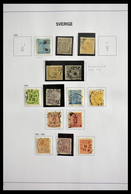 Stamp collection 28760 Sweden 1855-2012.
