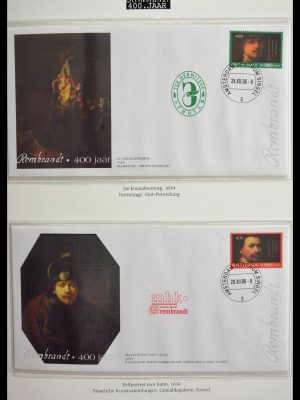 Stamp collection 28773 Paintings.