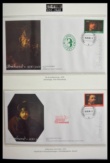 Stamp collection 28773 Paintings.