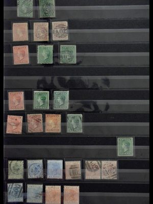 Stamp collection 28802 Antigua 1862-1966.