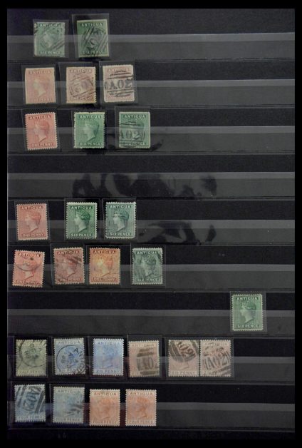 Stamp collection 28802 Antigua 1862-1966.