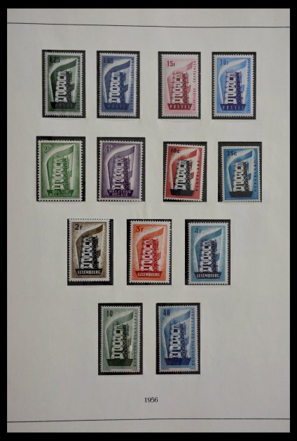 Stamp collection 28811 United Europe 1956-1996.