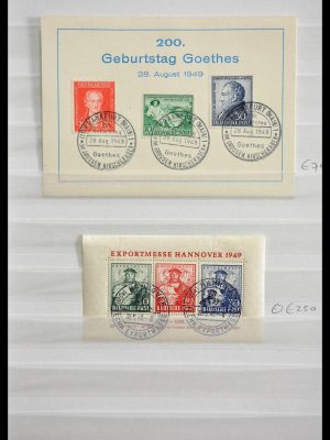 Stamp collection 28838 Germany 1948-1949.