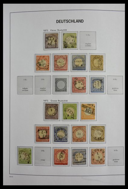 Stamp collection 28846 German Reich 1872-1945.