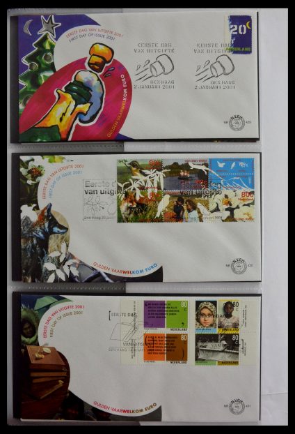 Stamp collection 28897 Netherlands 2001-2013 FDC's.
